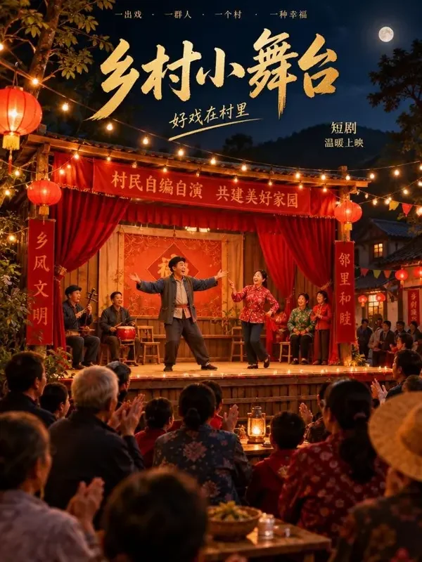 《村晚大舞台》- 东方影视生活喜剧短剧封面
